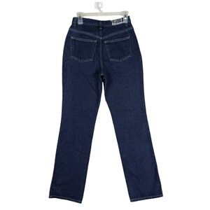 6 Tall New York & Company Bootcut Denim High Rise‎ Cotton NY Jeans Dark Wash